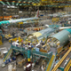 Illustration for article titled The Stunning Factory Porn Of Aircraft Assembly Lines